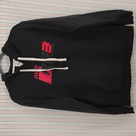 Dist Rict Black Hooded Sweatshirt - Picture 1 of 5